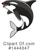 Orca Clipart #1444347 by Vector Tradition SM
