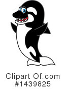 Orca Mascot Clipart #1439825 by Mascot Junction
