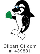 Orca Mascot Clipart #1439831 by Mascot Junction