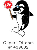 Orca Mascot Clipart #1439832 by Mascot Junction