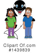 Orca Mascot Clipart #1439839 by Mascot Junction
