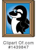 Orca Mascot Clipart #1439847 by Mascot Junction