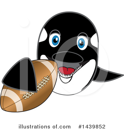 Orca Mascot Clipart #1439852 by Toons4Biz