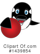 Orca Mascot Clipart #1439854 by Mascot Junction