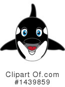 Orca Mascot Clipart #1439859 by Mascot Junction
