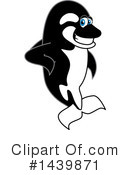 Orca Mascot Clipart #1439871 by Mascot Junction
