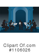 Orchestra Clipart #1106026 by David Rey