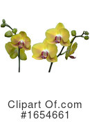 Orchid Clipart #1654661 by dero