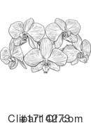 Orchid Clipart #1714273 by AtStockIllustration