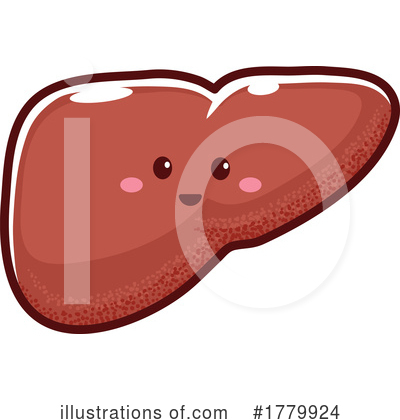 Liver Clipart #1779924 by Vector Tradition SM
