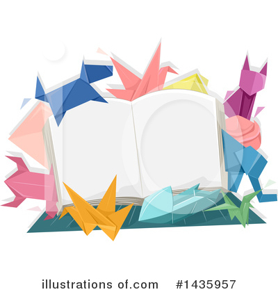 Royalty-Free (RF) Origami Clipart Illustration by BNP Design Studio - Stock Sample #1435957