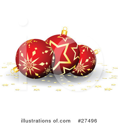Royalty-Free (RF) Ornaments Clipart Illustration by KJ Pargeter - Stock Sample #27496