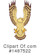 Osprey Clipart #1487522 by patrimonio