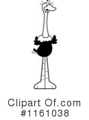 Ostrich Clipart #1161038 by Cory Thoman