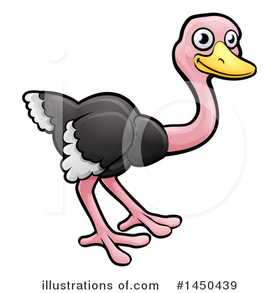 Royalty-Free (RF) Ostrich Clipart Illustration by AtStockIllustration - Stock Sample #1450439