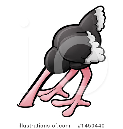 Royalty-Free (RF) Ostrich Clipart Illustration by AtStockIllustration - Stock Sample #1450440