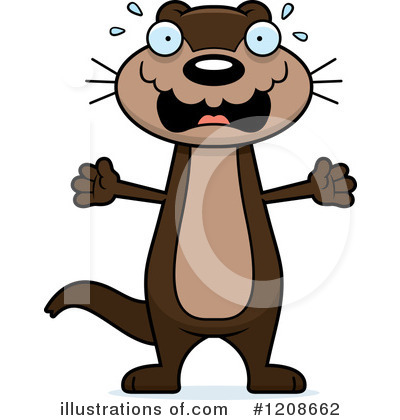 Royalty-Free (RF) Otter Clipart Illustration by Cory Thoman - Stock Sample #1208662