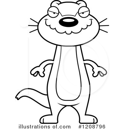 Otter Clipart #1208796 by Cory Thoman