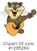 Otter Clipart #1285264 by Dennis Holmes Designs