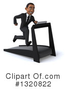 Oung Black Businessman Clipart #1320822 by Julos