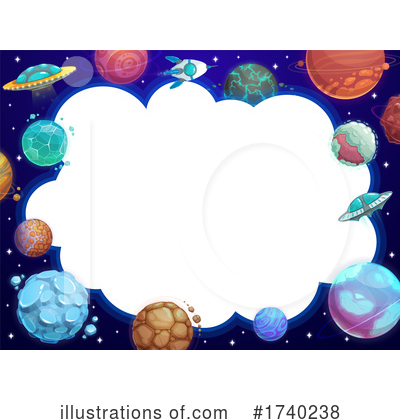 Royalty-Free (RF) Outer Space Clipart Illustration by Vector Tradition SM - Stock Sample #1740238