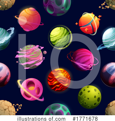 Royalty-Free (RF) Outer Space Clipart Illustration by Vector Tradition SM - Stock Sample #1771678