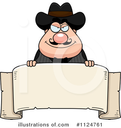 Royalty-Free (RF) Outlaw Clipart Illustration by Cory Thoman - Stock Sample #1124761