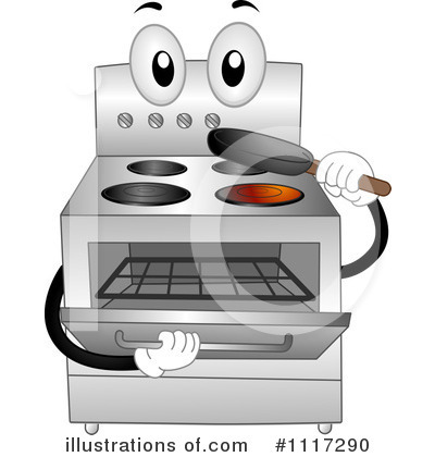 Royalty-Free (RF) Oven Clipart Illustration by BNP Design Studio - Stock Sample #1117290