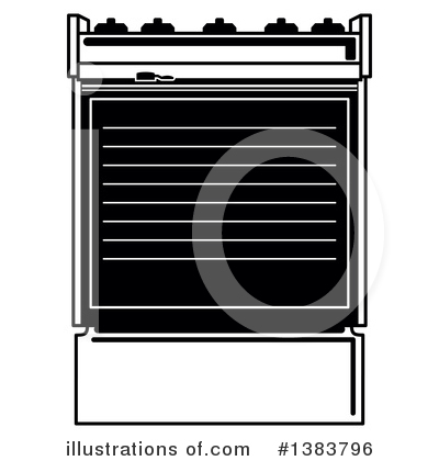 Royalty-Free (RF) Oven Clipart Illustration by Frisko - Stock Sample #1383796