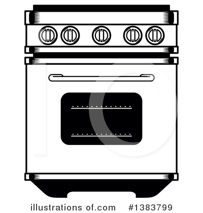 Royalty-Free (RF) Oven Clipart Illustration by Frisko - Stock Sample #1383799
