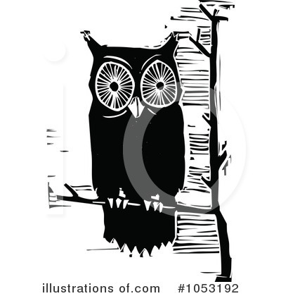 Royalty-Free (RF) Owl Clipart Illustration by xunantunich - Stock Sample #1053192