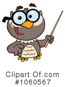Owl Clipart #1060567 by Hit Toon