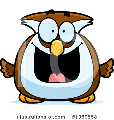 Owl Clipart #1089558 by Cory Thoman