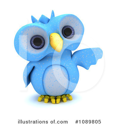 Royalty-Free (RF) Owl Clipart Illustration by KJ Pargeter - Stock Sample #1089805