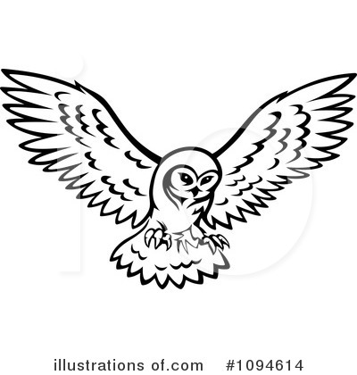 Royalty-Free (RF) Owl Clipart Illustration by Vector Tradition SM - Stock Sample #1094614