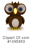 Owl Clipart #1095953 by KJ Pargeter