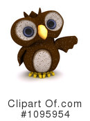 Owl Clipart #1095954 by KJ Pargeter