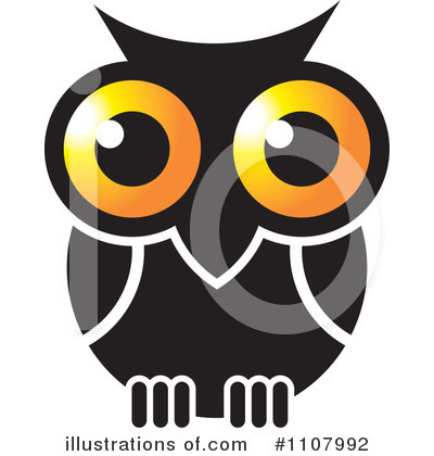 Royalty-Free (RF) Owl Clipart Illustration by Lal Perera - Stock Sample #1107992