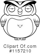 Owl Clipart #1157210 by Cory Thoman