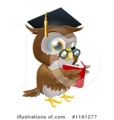 Royalty-Free (RF) Owl Clipart Illustration by AtStockIllustration - Stock Sample #1161277