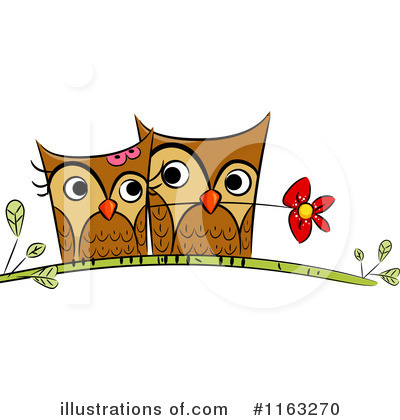 Royalty-Free (RF) Owl Clipart Illustration by BNP Design Studio - Stock Sample #1163270