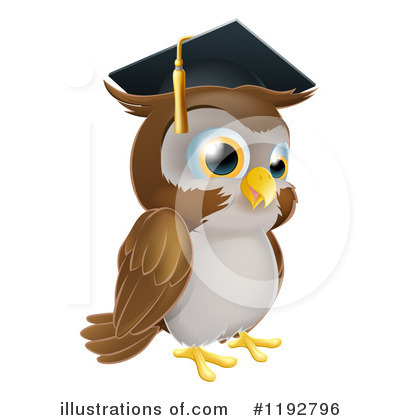 Royalty-Free (RF) Owl Clipart Illustration by AtStockIllustration - Stock Sample #1192796