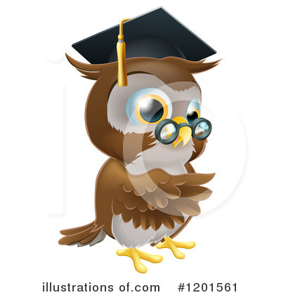 Royalty-Free (RF) Owl Clipart Illustration by AtStockIllustration - Stock Sample #1201561