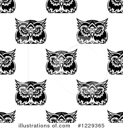 Royalty-Free (RF) Owl Clipart Illustration by Vector Tradition SM - Stock Sample #1229365