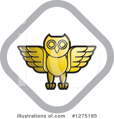 Royalty-Free (RF) Owl Clipart Illustration by Lal Perera - Stock Sample #1275185