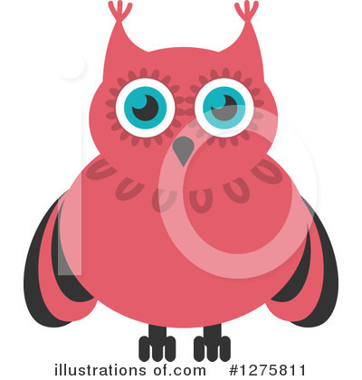 Owl Clipart #1275811 by Vector Tradition SM