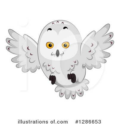 Royalty-Free (RF) Owl Clipart Illustration by BNP Design Studio - Stock Sample #1286653