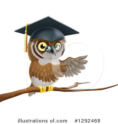 Royalty-Free (RF) Owl Clipart Illustration by AtStockIllustration - Stock Sample #1292468