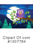 Owl Clipart #1307784 by visekart