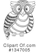 Owl Clipart #1347005 by Vector Tradition SM